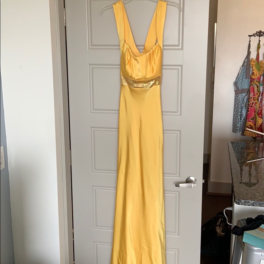 Floor length, size 8, Calvin Klein formal gown